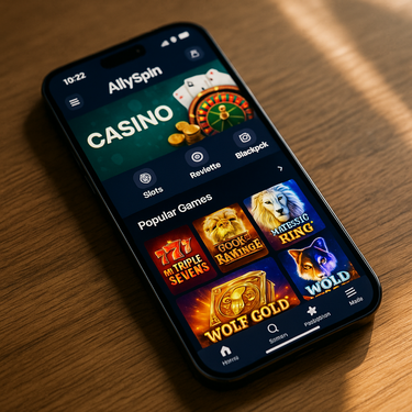 AllySpin - Mobile Plattform - Responsive Design für iPhone und Android